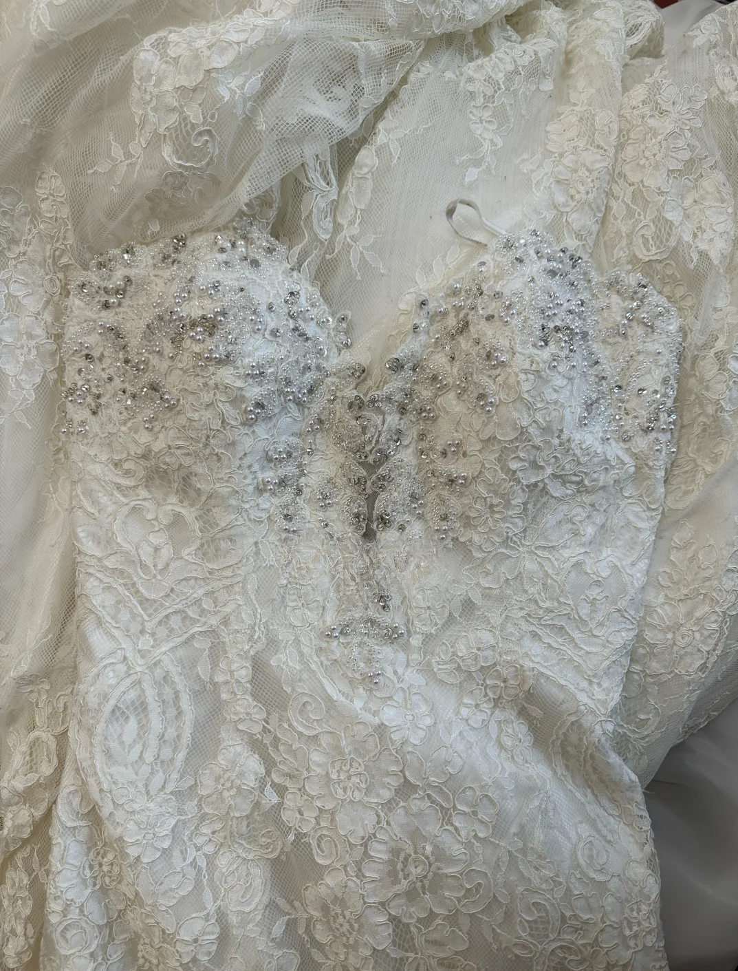 Vintage Mermaid Sweetheart Lace Beaded Long Prom Dress, Evening Dress C6141