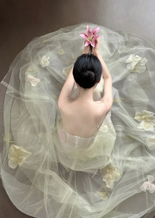 Pretty A Line Spaghetti Straps Tulle Long Prom Dress, Evening Dress C6154