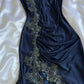 Robe de bal sirène sexy à bretelles spaghetti en dentelle C617