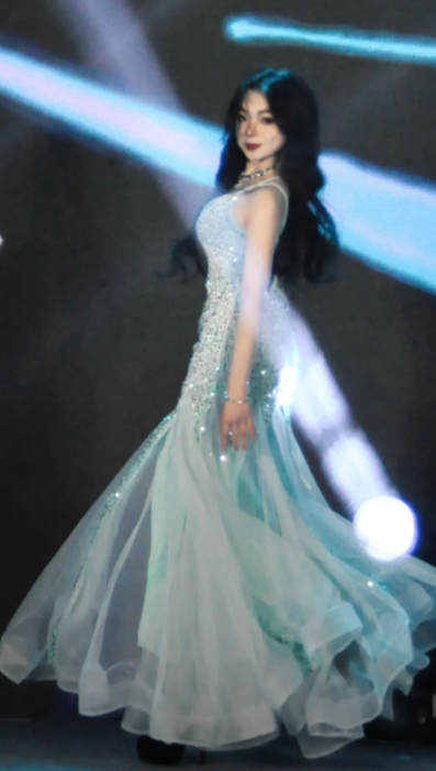 Shiny Mint Green Mermaid Spaghetti Straps Tulle Sequin Without Sleeves Long Prom Dress, Evening Dress C6504