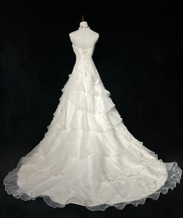 Vintage Ball Gown Spaghetti Straps Pleated Chiffon Without Sleeves Long Prom Dress, Evening Dress C6536