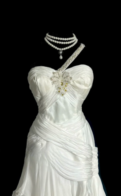 Unique Mermaid Chiffon Without Sleeves Long Prom Dress, Evening Dress C6644