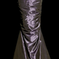 Classy Mermaid V Neck Satin Without Sleeves Long Prom Dress, Evening Dress C6654