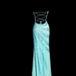 Gorgeous Mermaid Strapless Chiffon Beaded Without Sleeves Long Prom Dress, Evening Dress C6658