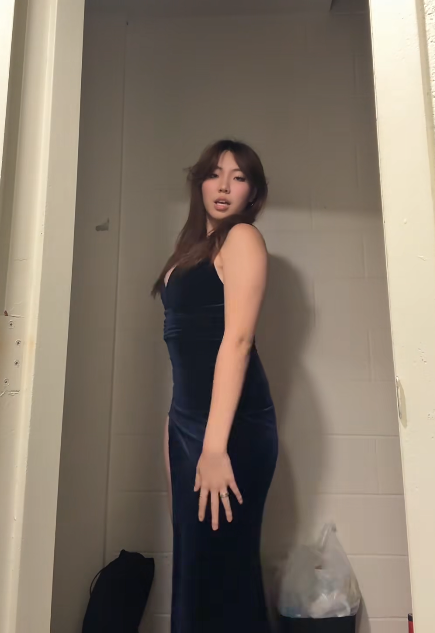 Sexy Mermaid V Neck Velvet Slit Without Sleeves Long Prom Dress, Evening Dress C6676