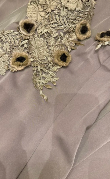 Sexy Mermaid V Neck Satin Lace Applique Without Sleeves Long Prom Dress, Evening Dress C6693