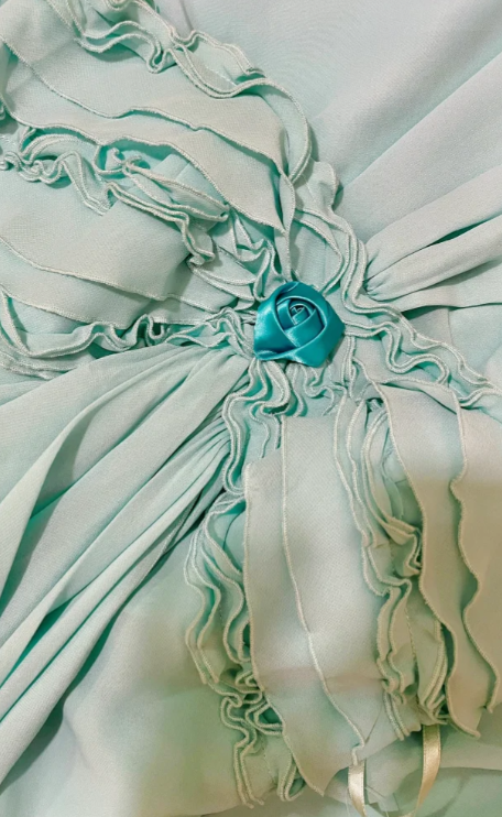 Pretty A Line One Shoulder Chiffon Without Sleeves Long Prom Dress, Evening Dress C6698