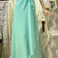 Pretty A Line One Shoulder Chiffon Without Sleeves Long Prom Dress, Evening Dress C6698