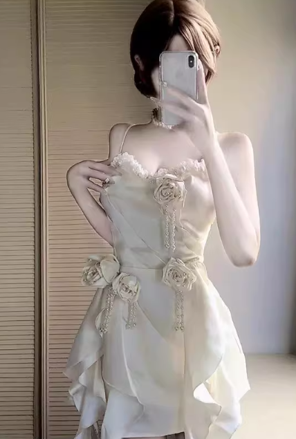 New exquisite sweet princess dress for women, summer short dress C7068