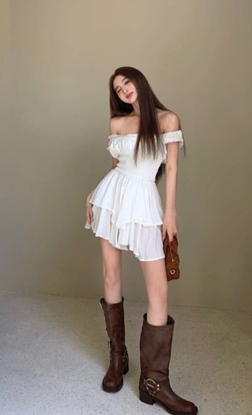 New exquisite sweet princess dress for women, summer short dress C7069