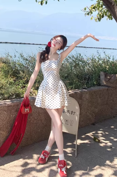 New exquisite sweet princess dress for women, summer short dress C7078