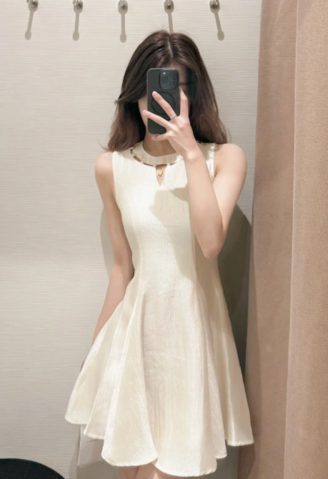 2026 New Elegant and Sweet Princess Dress, Summer Short Dress C7087