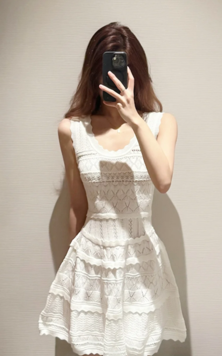 2026 New Elegant and Sweet Princess Dress, Summer Short Dress C7096
