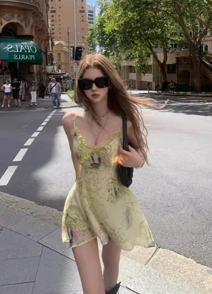 Elegant and Cute Princess Dress, Summer Short Dress C7135