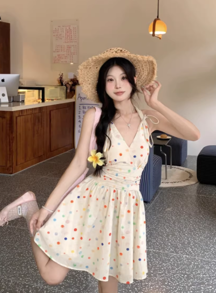 Robe Obsessed and Sweet, robe courte d'été C7148