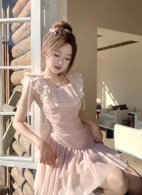 Chic Cute and Elegant New Summer Short Dress C7172