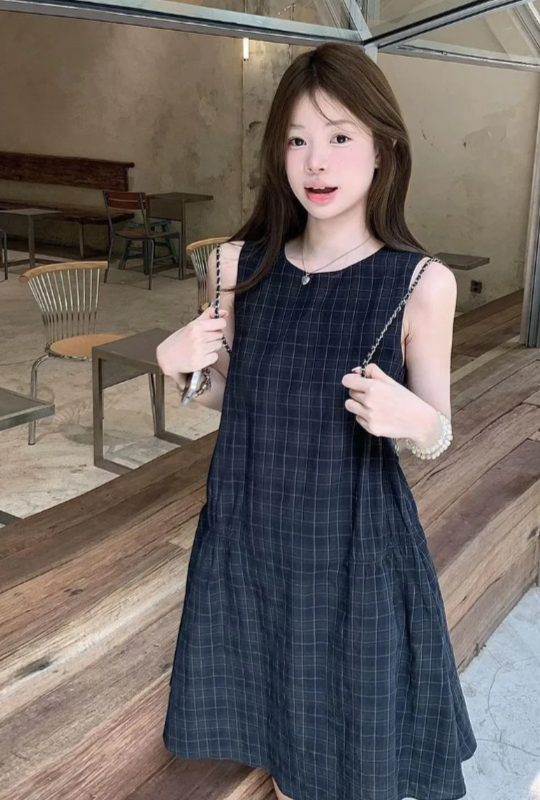 Gentle and Sweet A-Line Princess Dress,  Summer Short Dress C7197