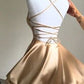 Chic A line Backless Short Homecoming Dress Fashion Party Gown Birthday Outfits C721