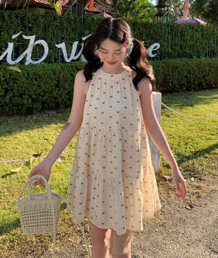 French-style 2026 New Pretty Women's Summer Short Dress C7731