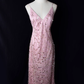 Robes de bal sirène vintage à bretelles spaghetti et paillettes C77