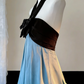 Robe courte chic en satin à col halter et coupe trapèze, idéale pour un bal de promo ou un 16e anniversaire (C8037)
