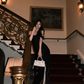 Shiny Mermaid Black Off The Shoulder Sequin Slit Long Prom Dress, Evening Dress C8096