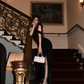 Shiny Mermaid Black Off The Shoulder Sequin Slit Long Prom Dress, Evening Dress C8096