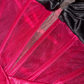 Robe de bal longue vintage sirène en satin et perles, décolleté cœur, robe de soirée C8106