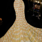 Shiny Mermaid Spaghetti Straps Satin Sequin Long Prom Dress, Evening Dress C8109