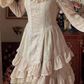 Robe de bal de princesse bustier à volants en satin long, robe de soirée C8117