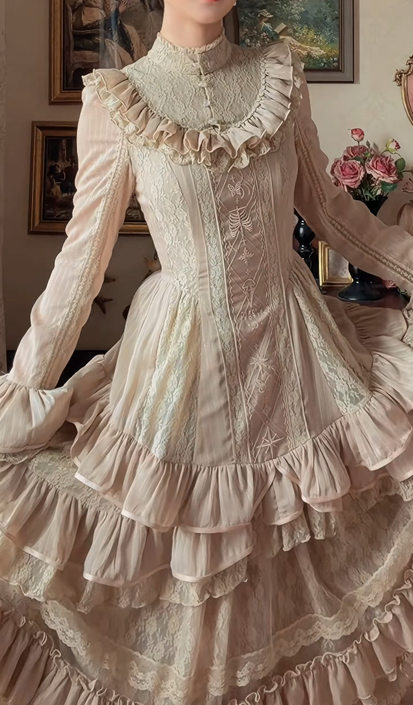 Robe de bal de princesse bustier à volants en satin long, robe de soirée C8117