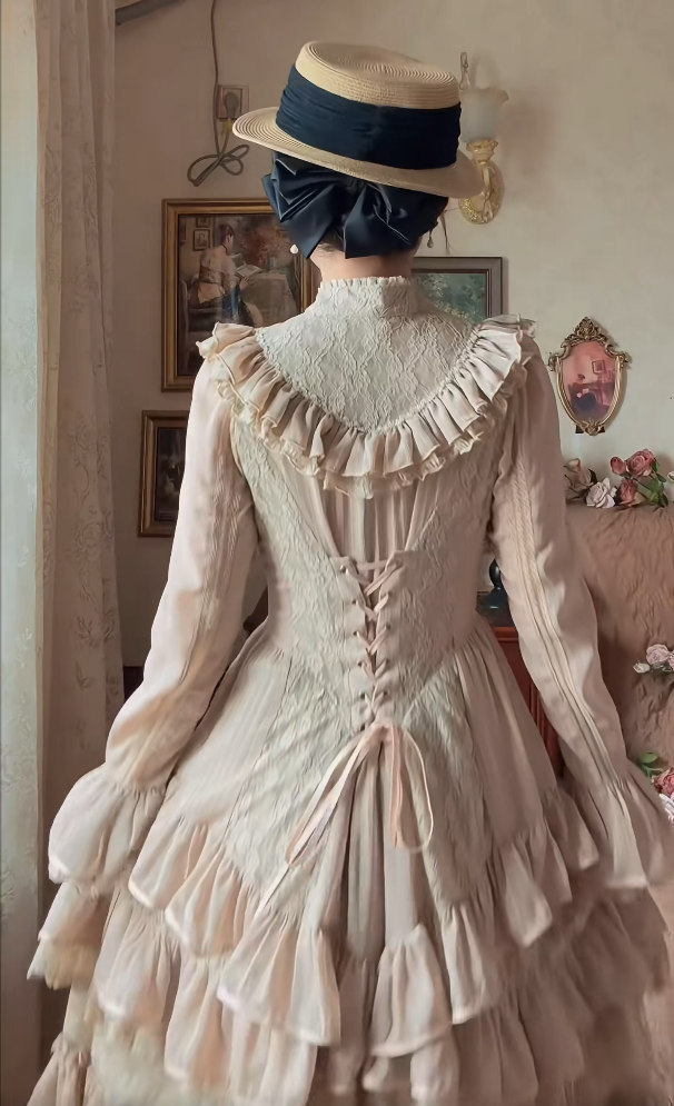 Robe de bal de princesse bustier à volants en satin long, robe de soirée C8117