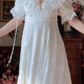 Robe de bal de princesse bustier à volants en satin long, robe de soirée C8117