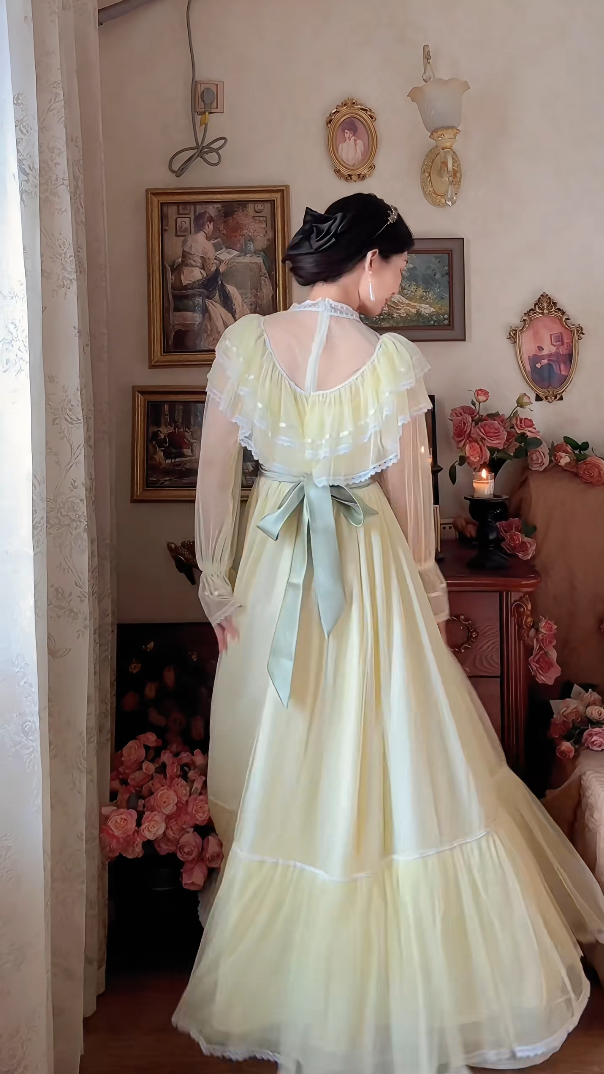 Robe de bal de princesse bustier à volants en satin long, robe de soirée C8117