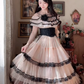Robe de bal de princesse bustier à volants en satin long, robe de soirée C8117