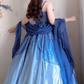 Robe de bal de princesse bustier à volants en satin long, robe de soirée C8117