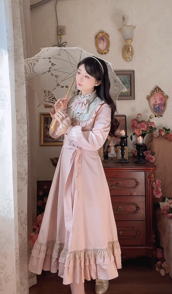Robe de bal de princesse bustier à volants en satin long, robe de soirée C8117