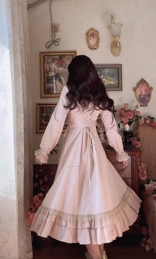 Robe de bal de princesse bustier à volants en satin long, robe de soirée C8117
