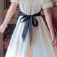 Robe de bal de princesse bustier à volants en satin long, robe de soirée C8117
