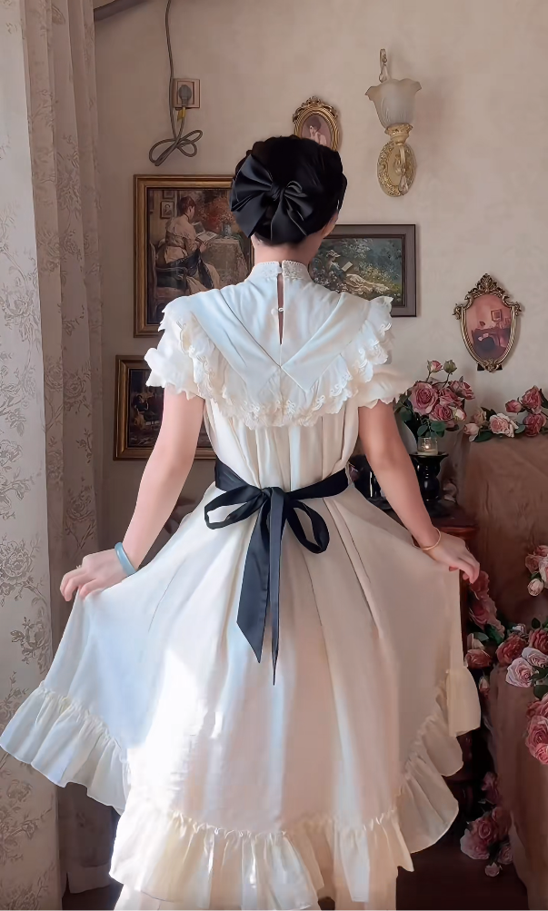 Robe de bal de princesse bustier à volants en satin long, robe de soirée C8117