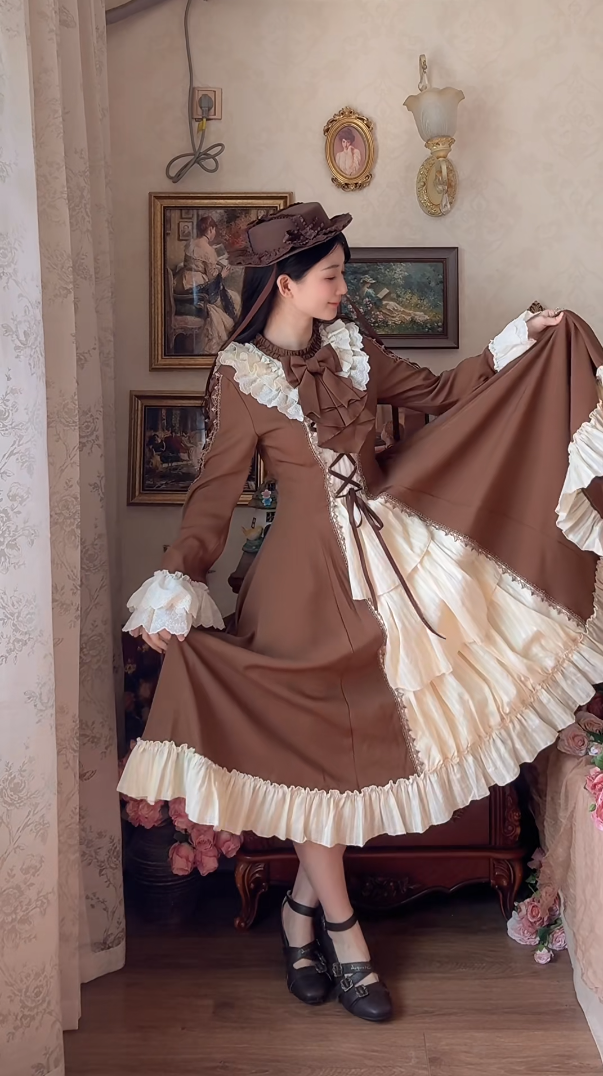Robe de bal de princesse bustier à volants en satin long, robe de soirée C8117
