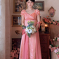 Robe de bal de princesse bustier à volants en satin long, robe de soirée C8117