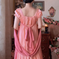 Robe de bal de princesse bustier à volants en satin long, robe de soirée C8117