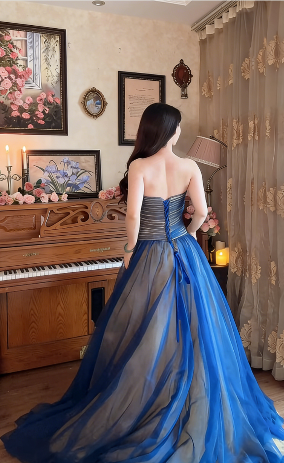Jolie robe de bal en tulle à décolleté en cœur et longues couches rouges pour les robes de bal Sweet 16 C3210