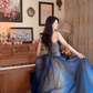 Jolie robe de bal en tulle à décolleté en cœur et longues couches rouges pour les robes de bal Sweet 16 C3210