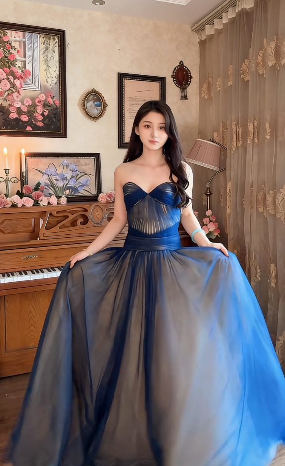 Jolie robe de bal en tulle à décolleté en cœur et longues couches rouges pour les robes de bal Sweet 16 C3210