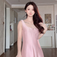 Robe de bal de princesse bustier à volants en satin long, robe de soirée C8117