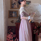 Robe de bal de princesse bustier à volants en satin long, robe de soirée C8117