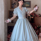 Robe de bal de princesse bustier à volants en satin long, robe de soirée C8117