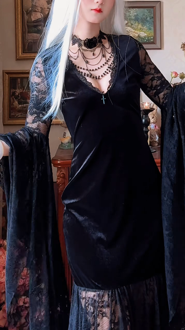 Robe de bal de princesse bustier à volants en satin long, robe de soirée C8117
